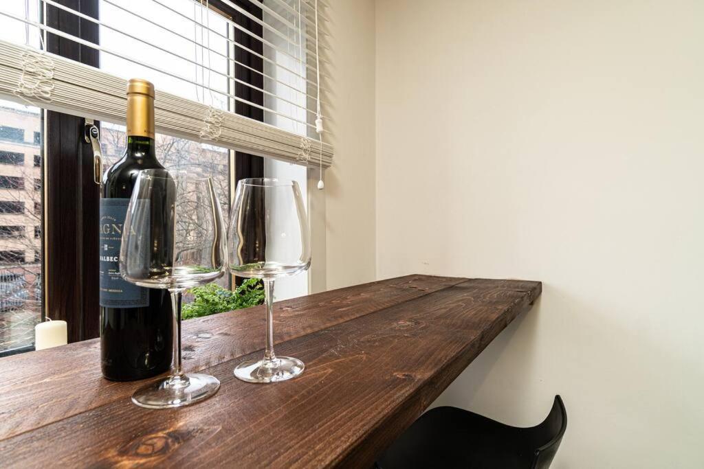 Stylish City Pad With Free Private Parking Glasgow Exterior foto